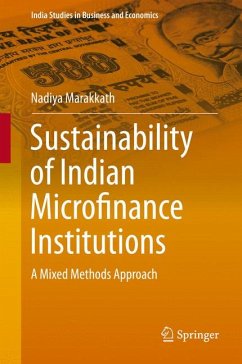 Sustainability of Indian Microfinance Institutions (eBook, PDF) - Marakkath, Nadiya