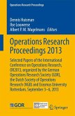 Operations Research Proceedings 2013 (eBook, PDF)