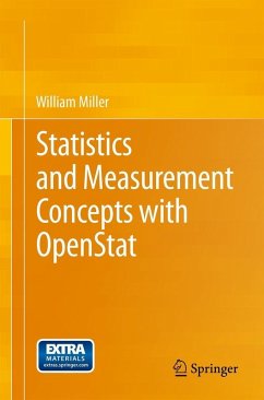 Statistics and Measurement Concepts with OpenStat (eBook, PDF) - Miller, William