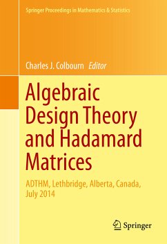 Algebraic Design Theory and Hadamard Matrices (eBook, PDF)