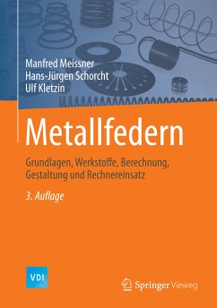 Metallfedern (eBook, PDF) - Meissner, Manfred; Schorcht, Hans-Jürgen; Kletzin, Ulf