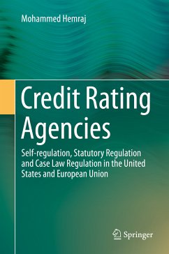 Credit Rating Agencies (eBook, PDF) - Hemraj, Mohammed