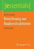 Berechnung von Baukonstruktionen (eBook, PDF)