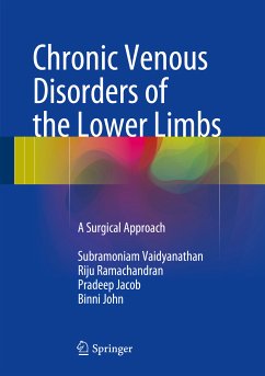 Chronic Venous Disorders of the Lower Limbs (eBook, PDF) - Vaidyanathan, Subramoniam; Menon, Riju Ramachandran; Jacob, Pradeep; John, Binni