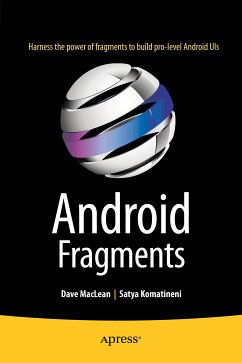 Android Fragments (eBook, PDF) - MacLean, Dave; Komatineni, Satya