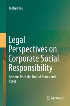Legal Perspectives on Corporate Social Responsibility (eBook, PDF) - You, Jeehye