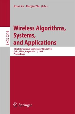 Cover Wireless Algorithms, Systems, and Applications (eBook, PDF)
