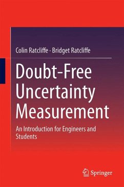 Doubt-Free Uncertainty In Measurement (eBook, PDF) - Ratcliffe, Colin; Ratcliffe, Bridget