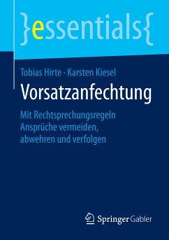 Vorsatzanfechtung (eBook, PDF) - Hirte, Tobias; Kiesel, Karsten