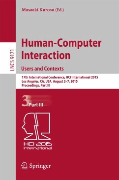 Human-Computer Interaction: Users and Contexts (eBook, PDF)