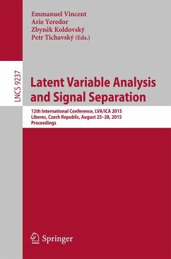 Latent Variable Analysis and Signal Separation (eBook, PDF)