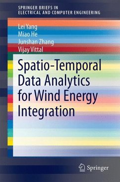 Spatio-Temporal Data Analytics for Wind Energy Integration (eBook, PDF) - Yang, Lei; He, Miao; Zhang, Junshan; Vittal, Vijay