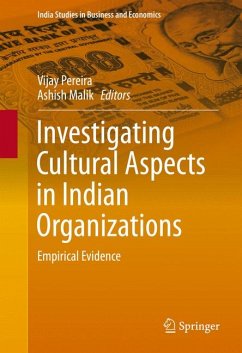 Investigating Cultural Aspects in Indian Organizations (eBook, PDF)