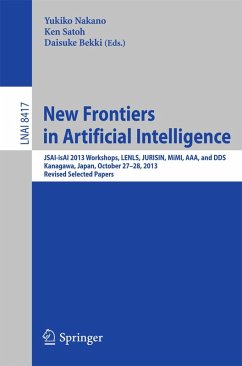 New Frontiers in Artificial Intelligence (eBook, PDF)