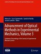 Advancement of Optical Methods in... - Bild 1