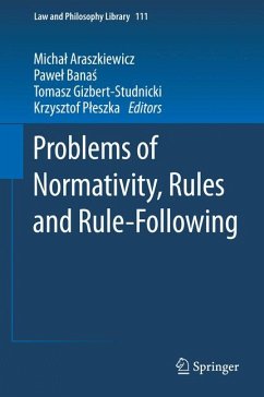Problems of Normativity, Rules and Rule-Following (eBook, PDF)