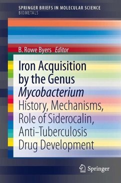 Iron Acquisition by the Genus Mycobacterium (eBook, PDF) Cover Iron Acquisition by the Genus Mycobacterium (eBook, PDF)