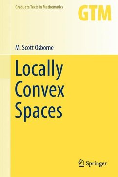 Locally Convex Spaces (eBook, PDF) - Osborne, M Scott