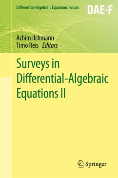 Surveys in Differential-Algebraic Equations II (eBook, PDF)