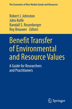 Benefit Transfer of Environmental and Resource Values (eBook, PDF)