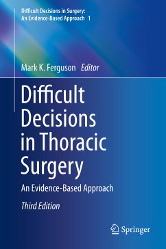 Difficult Decisions in Thoracic Surgery (eBook, PDF)