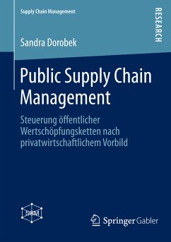 Public Supply Chain Management (eBook, PDF) - Dorobek, Sandra