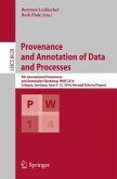 Provenance and Annotation of Data and Processes (eBook, PDF)