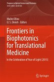 Frontiers in Biophotonics for Translational Medicine (eBook, PDF)