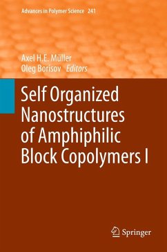 Cover Self Organized Nanostructures of Amphiphilic Block Copolymers I (eBook, PDF)