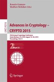 Advances in Cryptology -- CRYPTO 2015 (eBook, PDF)
