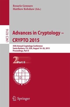 Cover Advances in Cryptology -- CRYPTO 2015 (eBook, PDF)