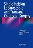 Single Incision Laparoscopic and Transanal Colorectal Surgery (eBook, PDF)