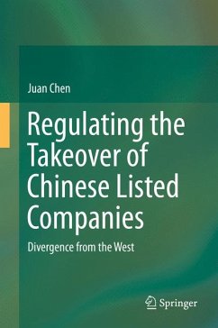 Regulating the Takeover of Chinese Listed Companies (eBook, PDF) - Chen, Juan