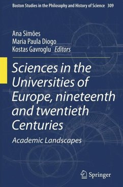 Sciences in the Universities of Europe, Nineteenth and Twentieth Centuries (eBook, PDF)