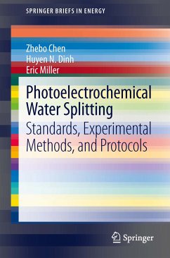 Photoelectrochemical Water Splitting (eBook, PDF) - Chen, Zhebo; Dinh, Huyen N.; Miller, Eric