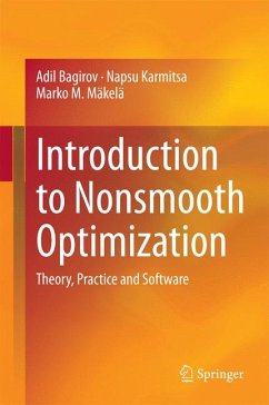 Introduction to Nonsmooth Optimization (eBook, PDF) - Bagirov, Adil; Karmitsa, Napsu; Mäkelä, Marko M.