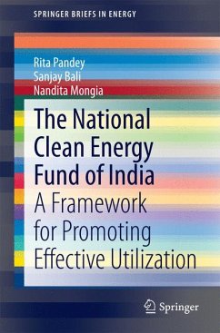 The National Clean Energy Fund of India (eBook, PDF) - Pandey, Rita; Bali, Sanjay; Mongia, Nandita