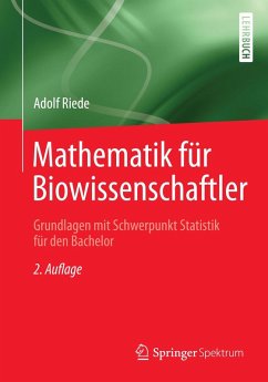 Mathematik für Biowissenschaftler (eBook, PDF) - Riede, Adolf