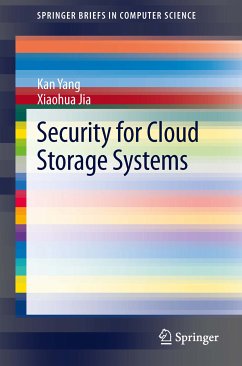 Security for Cloud Storage Systems (eBook, PDF) - Yang, Kan; Jia, Xiaohua