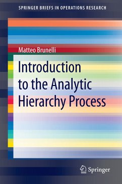 Introduction to the Analytic Hierarchy Process (eBook, PDF) - Brunelli, Matteo