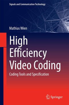 High Efficiency Video Coding (eBook, PDF) - Wien, Mathias