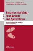 Behavior Modeling -- Foundations and Applications (eBook, PDF)