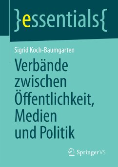 Verbände zwischen Öffentlichkeit, Medien und Politik (eBook, PDF) - Koch-Baumgarten, Sigrid