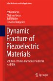 Dynamic Fracture of Piezoelectric Materials (eBook, PDF)