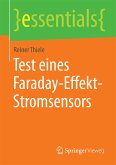 Test eines Faraday-Effekt-Stromsensors (eBook, PDF)