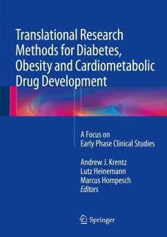 Translational Research Methods for Diabetes, Obesity and Cardiometabolic Drug Development (eBook, PDF)