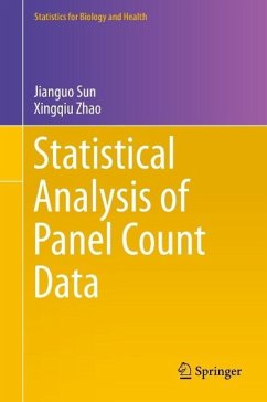 Statistical Analysis of Panel Count Data (eBook, PDF) - Sun, Jianguo; Zhao, Xingqiu