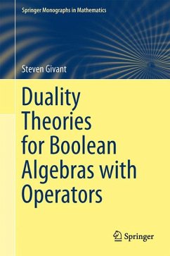 Duality Theories for Boolean Algebras with Operators (eBook, PDF) - Givant, Steven