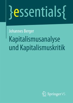 Kapitalismusanalyse und Kapitalismuskritik (eBook, PDF) - Berger, Johannes