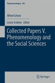 Collected Papers V. Phenomenology and the Social Sciences (eBook, PDF)